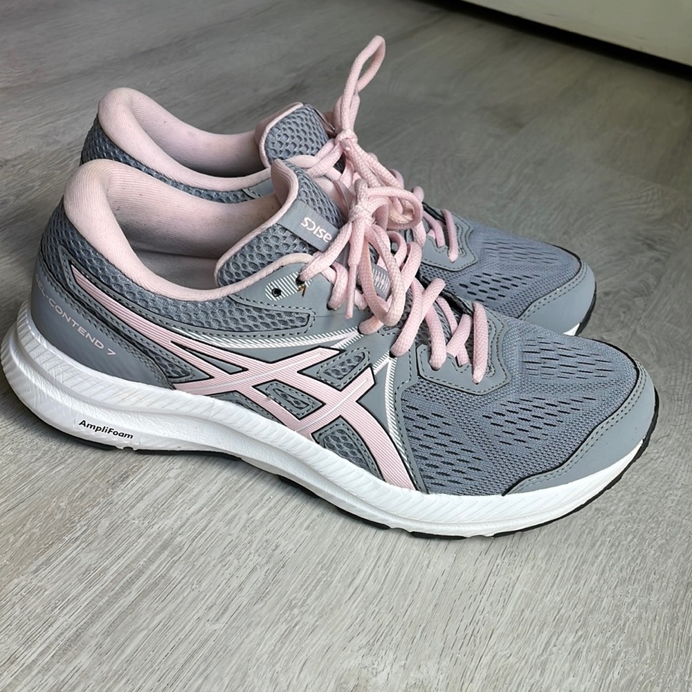 ASICS GEL-Contend 7 Women’s Running Shoes (color is Sheet Rock Pink)